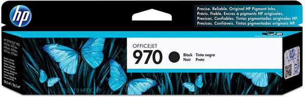 HP 970 Black Original Ink Cartridge, CN621AE - Kenya