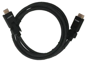 D-Link HDMI 2.0 Cable with Ethernet/Audio return, 1.8 Meter,Gold plated, Nylon braided 28AWG, Type A to Type A,180 degree connector,support 3D,4Kx2K - Kenya