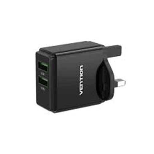 Vention Two-Port USB (A+C) Wall Charger (18W/20W) - Kenya