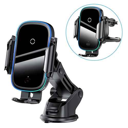BASEUS LIGHT ELECTRIC 15W WIRELESS CAR CHARGER - Kenya