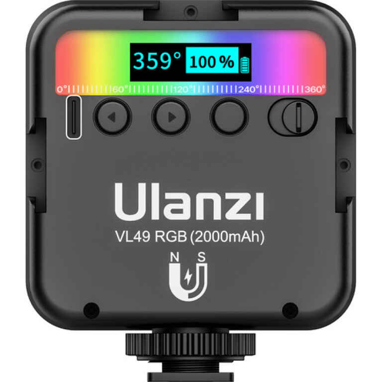 Ulanzi VL-49 Rechargeable Mini RGB Light - Kenya