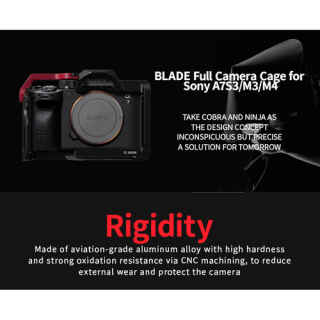 YC Onion Blade Full Camera Cage for Sony a7 IV, a7 III & a7S III - Kenya