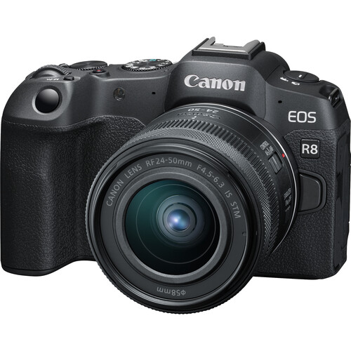 Canon EOS R8 Mirrorless Camera with RF 24-50mm f/4.5-6.3 IS STM Lens - Kenya %count(title) +254720548999 Canon EOS R8 Mirrorless Camera with RF 24-50mm f/4.5-6.3 IS STM Lens - Kenya