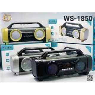 WSTER WS-1850 Bluetooth Wireless Speaker - Reachargeable and portable, 150-18000Hz - Kenya