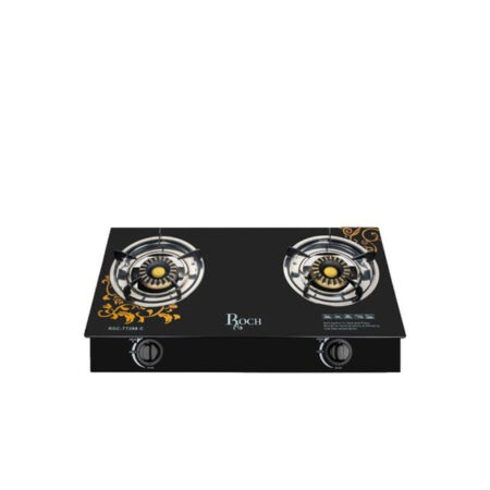 Roch RGC-TT208, Two-Burner Automatic Gas Cooker - Kenya