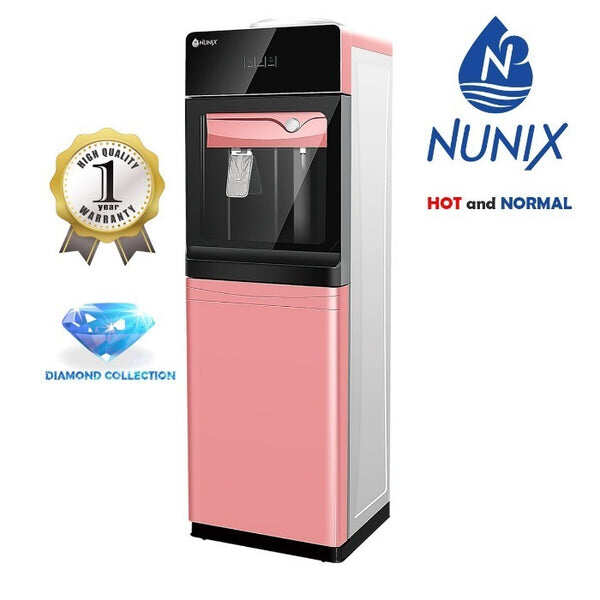 Nunix R23 hot and normal water dispenser - with tap locking compartment - Kenya - Image 2