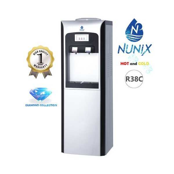Nunix R38C Hot And Cold Free Standing Water Dispenser- Hot water 85-95oC – 5Lts/Hour - Kenya - Image 2
