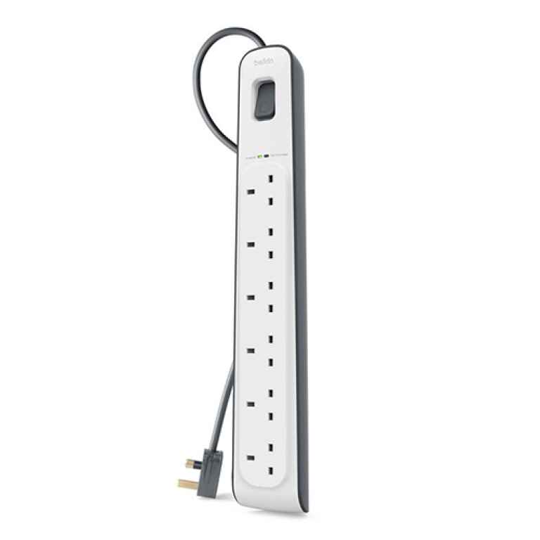 Belkin 6-Outlet Surge Protection Strip - Kenya