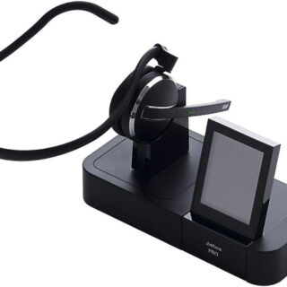 Jabra PRO 9470 Mono Wireless Headset with Touch screen base (DECT+USB+Bluetooth) or Deskphone, Softphone & Mobile Phone 9470-26-904-101 - Kenya