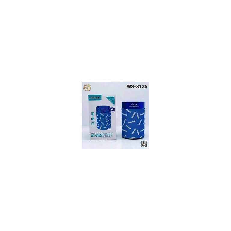 WSTER WS-2519 Portable Wireless Speaker - 1200mAh Battery , Bluetooth, MP3 - Kenya - Image 3