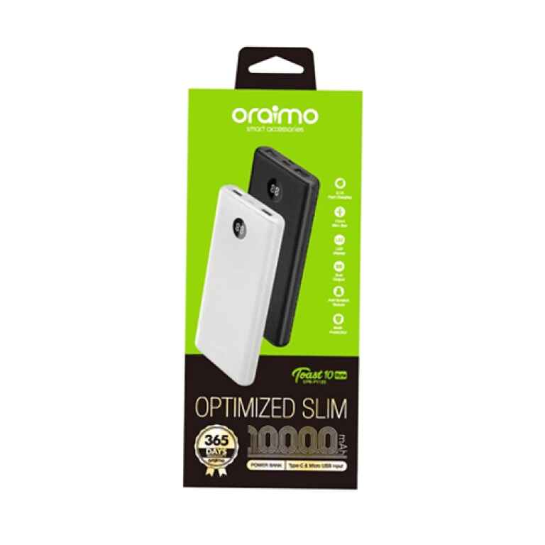 Oraimo 10000mAh Charging Power Bank - Kenya