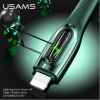 USAMS US-SJ469 Raydan Series 8 Pin Smart Power-off Charging Data Cable, Length: 1.2m (SJ469USB01) - Kenya - Image 2