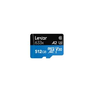 Lexar 512GB High-Performance 633x microSDHC/microSDXC UHS-I Card (LSDMI512BB633A) - Kenya