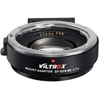 VILTROX EF-EOS M2 Speed Booster - 0.71x Canon EF Lens to EF-M Mount Speedbooster for Canon m50 ii m6 ii m200 m50 m6 m5 - Kenya