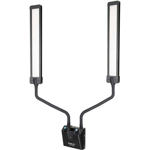 Nanlite Mira 26B Dual Flex Arm Beauty Light with USB Power Passthrough and Light Stand (MIRA26B) - Kenya
