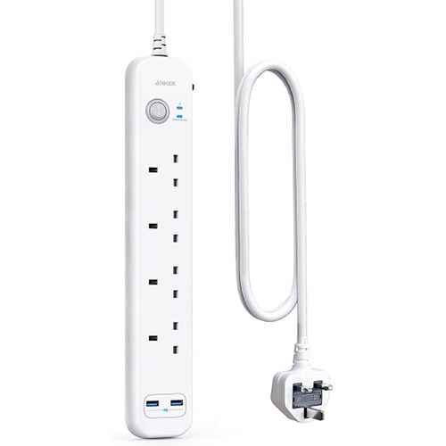 Anker Extension Lead with 2 USB Ports - Kenya