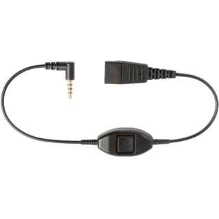 Jabra CORD FOR ALCATEL, 500mm+3.5m w 3.5mm Adapter - 8735-019 - Kenya
