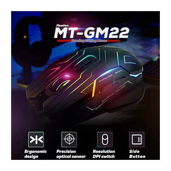 Meetion MT-GM22 Dazzling Gaming Mouse - Kenya