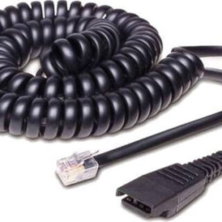 Jabra QD to 2,5mm Plug, coiled 0,5-2m Cord - 8800-01-46 - Kenya