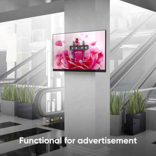 ONKRON TV Wall Mount -Universal TV Mount for Most 35-65 Inch LED LCD Flat and Curved Screen TVs up to 123 lbs, Low Profile Mounting, Wall Mount TV Bracket, Max VESA 400x400mm, 16 Inch Studs, Black - Image 7