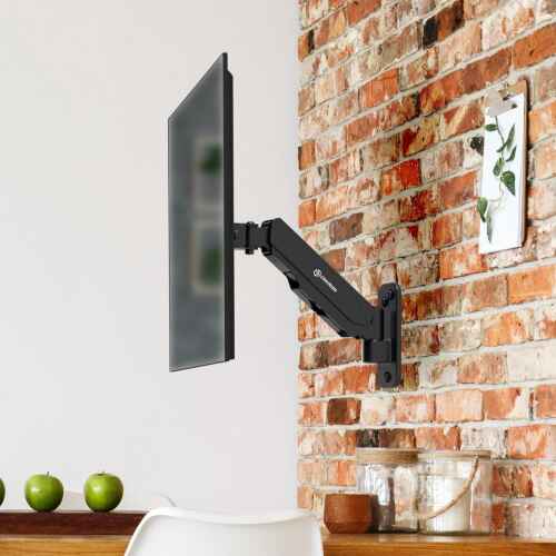 ONKRON TV Monitor Wall Mount Bracket for 13 32-Inch Screens Full Motion with Gas Spring Black G120 - Image 7