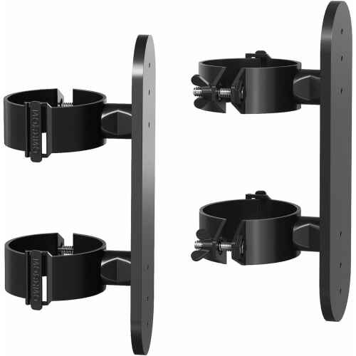ONKRON Power Strip Surge Protector Mounting Bracket for TS1881 TV Stand Column Diameter 50 mm (APS1881) Black - Image 3