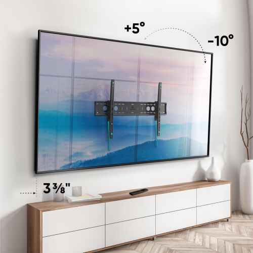 ONKRON Tilt TV Wall Mount Bracket for 60 - 110 Inch TVs up to 264.6 pounds - Image 2