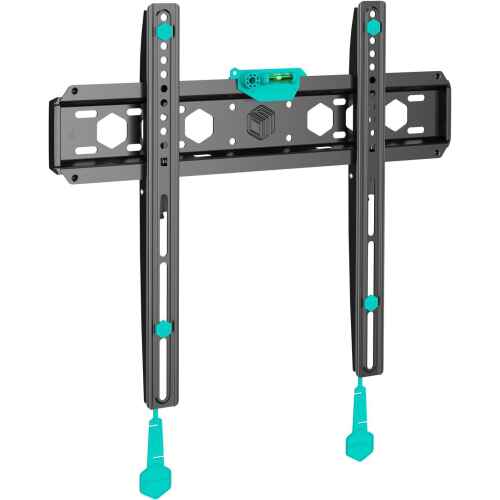 ONKRON TV Wall Mount -Universal TV Mount for Most 35-65 Inch LED LCD Flat and Curved Screen TVs up to 123 lbs, Low Profile Mounting, Wall Mount TV Bracket, Max VESA 400x400mm, 16 Inch Studs, Black