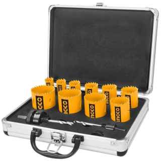 INGCO AKH0021 9 Pcs Bi-Metal Hole Saw Set - Kenya