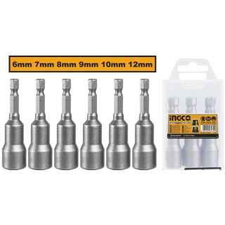 Ingco AMN65061 6PCS Magnetic Nut Set 6pcs/set - Kenya