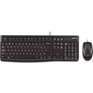 Logitech MK120 Desktop USB Wired Keyboard & Mouse