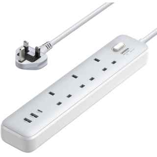 UGREEN 30W 3 AC Power Strip with Master Switch (2A1C) - CD286 - Kenya