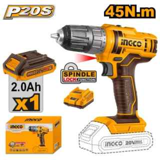 Ingco CDLI200518 Lithium-Ion cordless drill 20V - Kenya