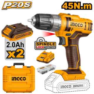Ingco CDLI200528 Lithium-Ion cordless drill 20V - Kenya