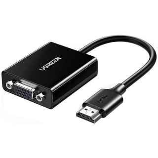 Ugreen CM611 HDMI Male to VGA Female Converter 0.15 Meter Adapter (UG- 90813) - Kenya