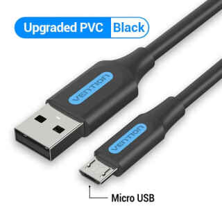 Vention COLBG USB 2.0 A Male to Micro USB Male 3A Cable - 1.5M - Kenya