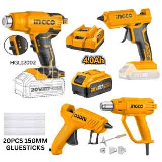 Ingco COSLI23021 Heat gun and glue gun combo kit 20V - Kenya