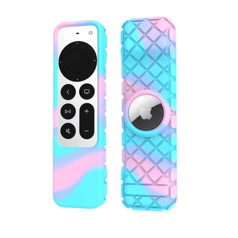 Remote Control Silicone Case For Apple TV
  4K Siri Remote 2nd Generation 2in1 Silicon Cover For Airtag - Image 3