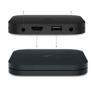Xiaomi Mi Box S 4K Ultra HD Set-Top Box Wi-Fi - Black
