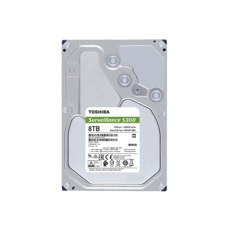 Toshiba bulk tomcat S300-72RPM -8TB 3.5" Internal Surveillance Hard Drive - (HDETV11ZSA51) - Kenya