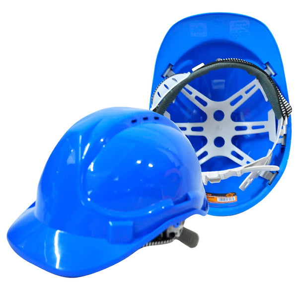 Ingco HSH207 Safety Helmet PE Shell with Vents and Chinstrip - Kenya