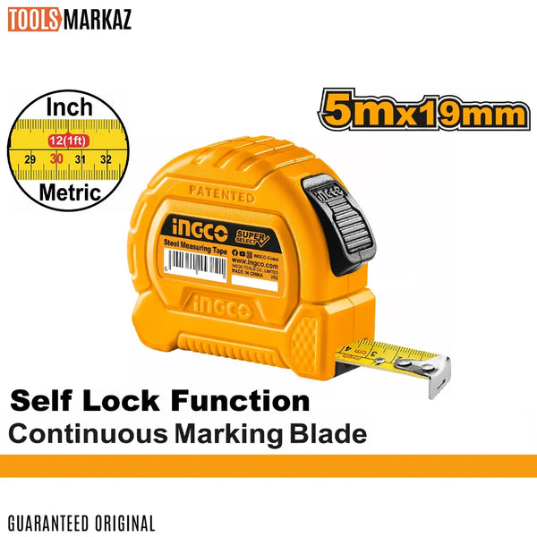 Ingco HSMT27519 Steel Measuring Tape - Kenya