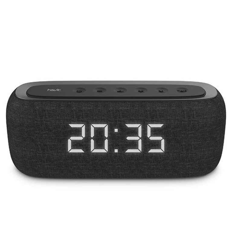 Havit (M29) wireless speaker with dual alarm clocks - Kenya