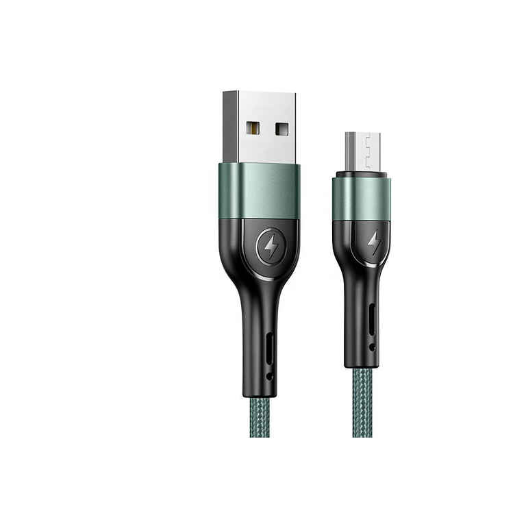 USAMS US-SJ448 U55 Lightning Aluminum Alloy Braided Charging & Data Cable(SJ448ZJ01) - Kenya