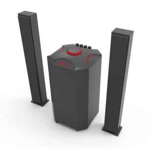 JTC J801 2.1 Channel Multimedia Speaker- Black - Kenya