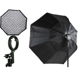 Off Camera Flash Softbox Pro 48" Octagon For Nikon & Canon Flashes LBW8120GD - Kenya