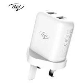 Itel UK ICW101UM Dual USB Port 2A Fast Charger - Kenya