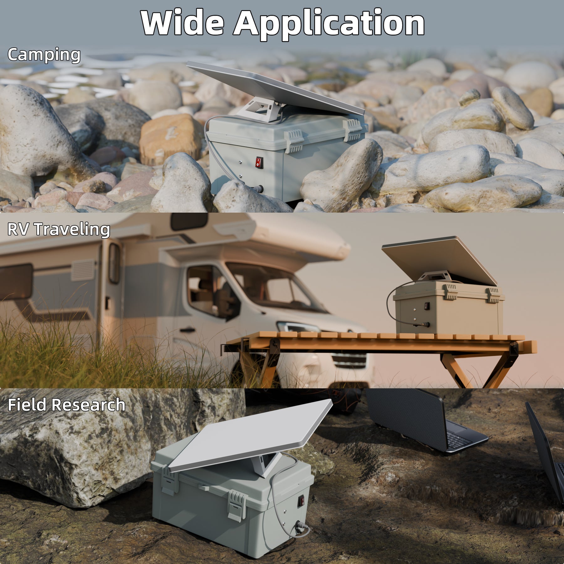 Starlink Mini Dual Dewalt 18V/20V Battery Adapter Box with DC Plug & Switch - Image 3