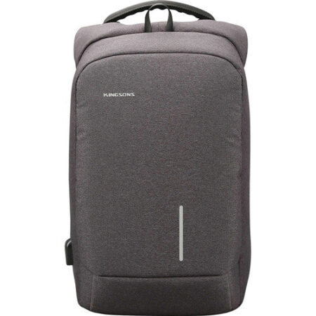 Kingsons 15.6" Smart Anti-theft Backpack - KS3149W-DG - Kenya