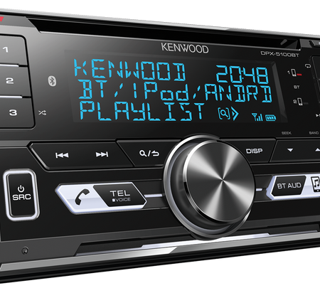 Kenwood DPX5100BT 2-Din Media Receiver With Built In Bluetooth - Kenya
